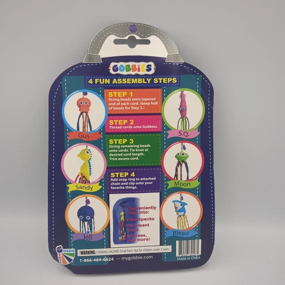 Gobbies - Little Owl  / Back Pack Clip Craft Kit
